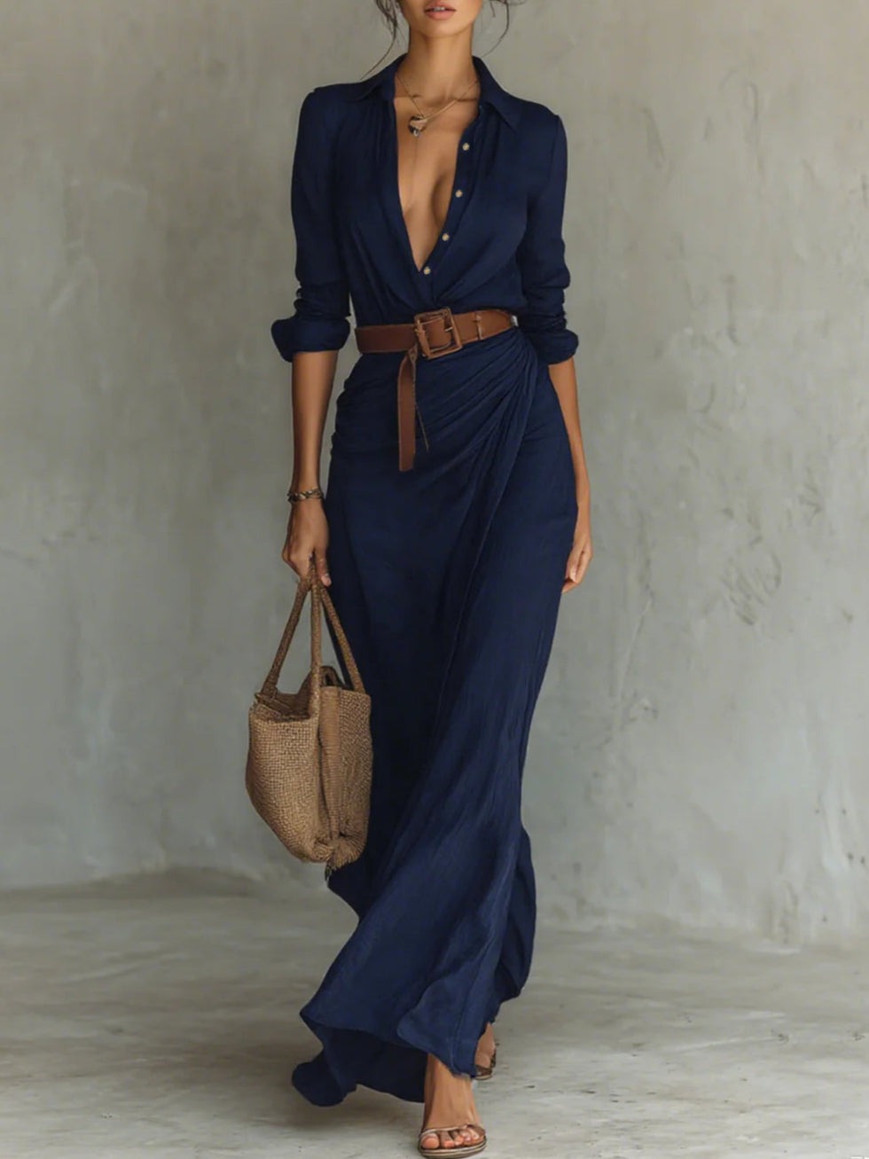 Maria | Dress with adjustable belt
