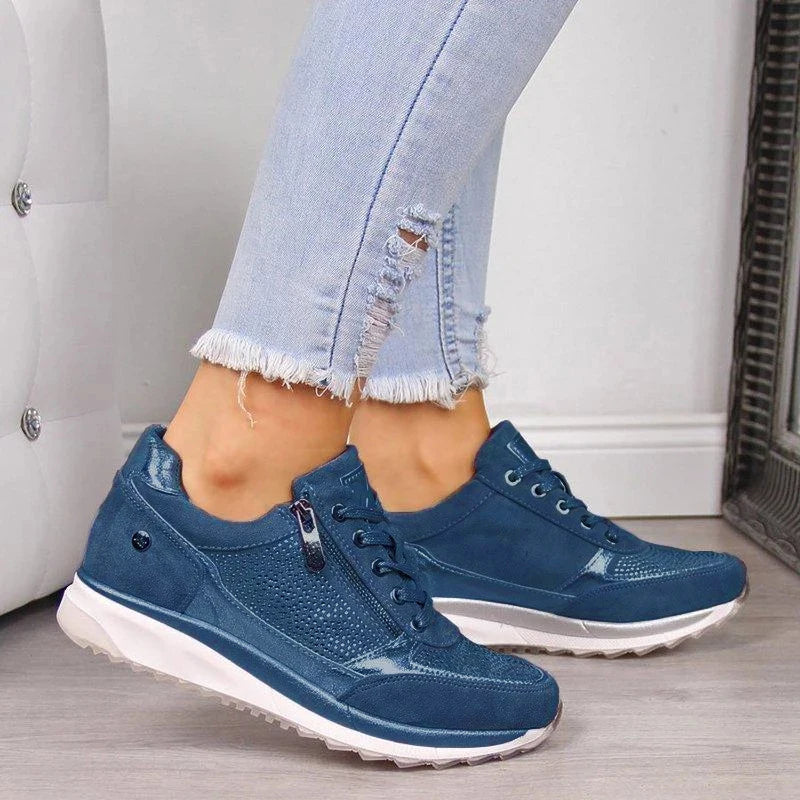 Gina | Zip-Up Orthopedic Sneakers