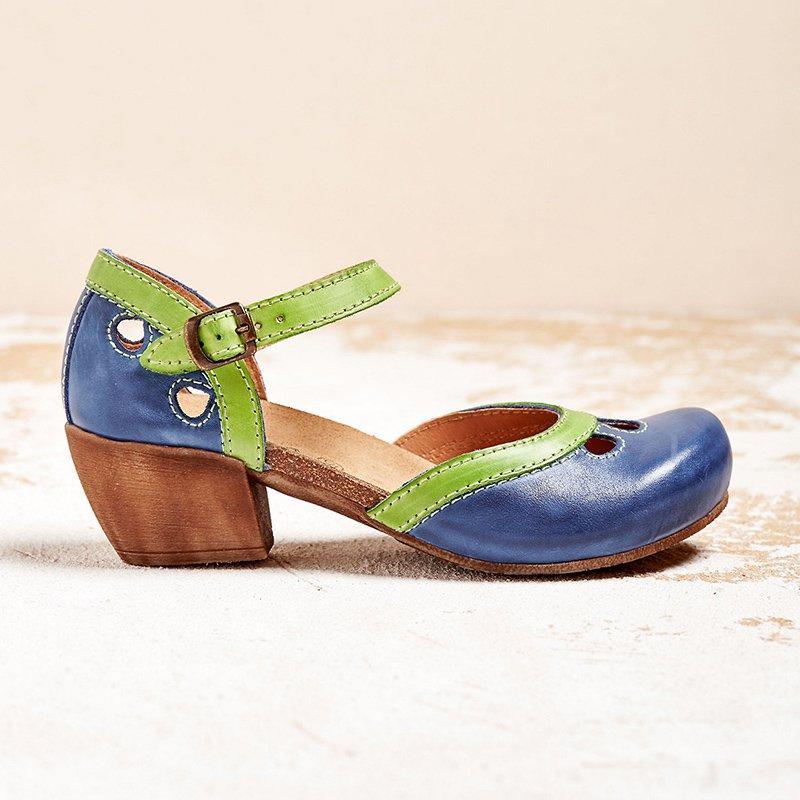 Charlotte | Orthopedic Low Heel Flat Sandals