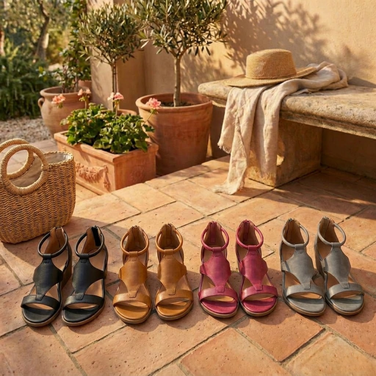 Krisha | Coastal Sandals