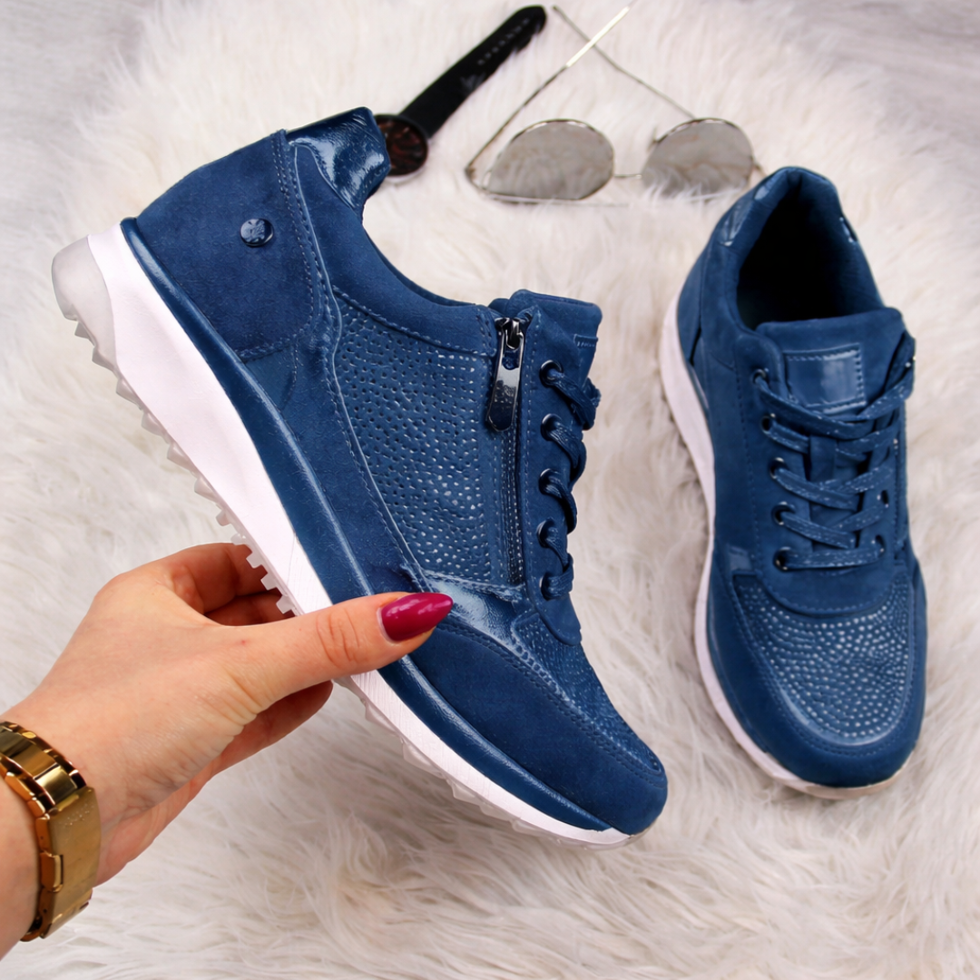 Gina | Zip-Up Orthopedic Sneakers