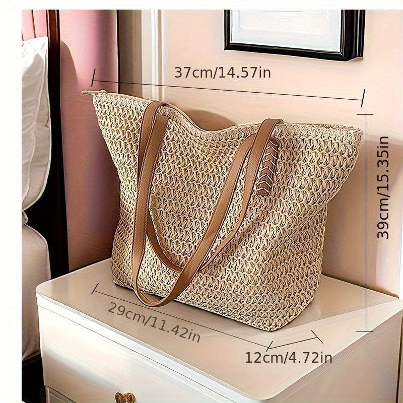 Elena | Woven Tote