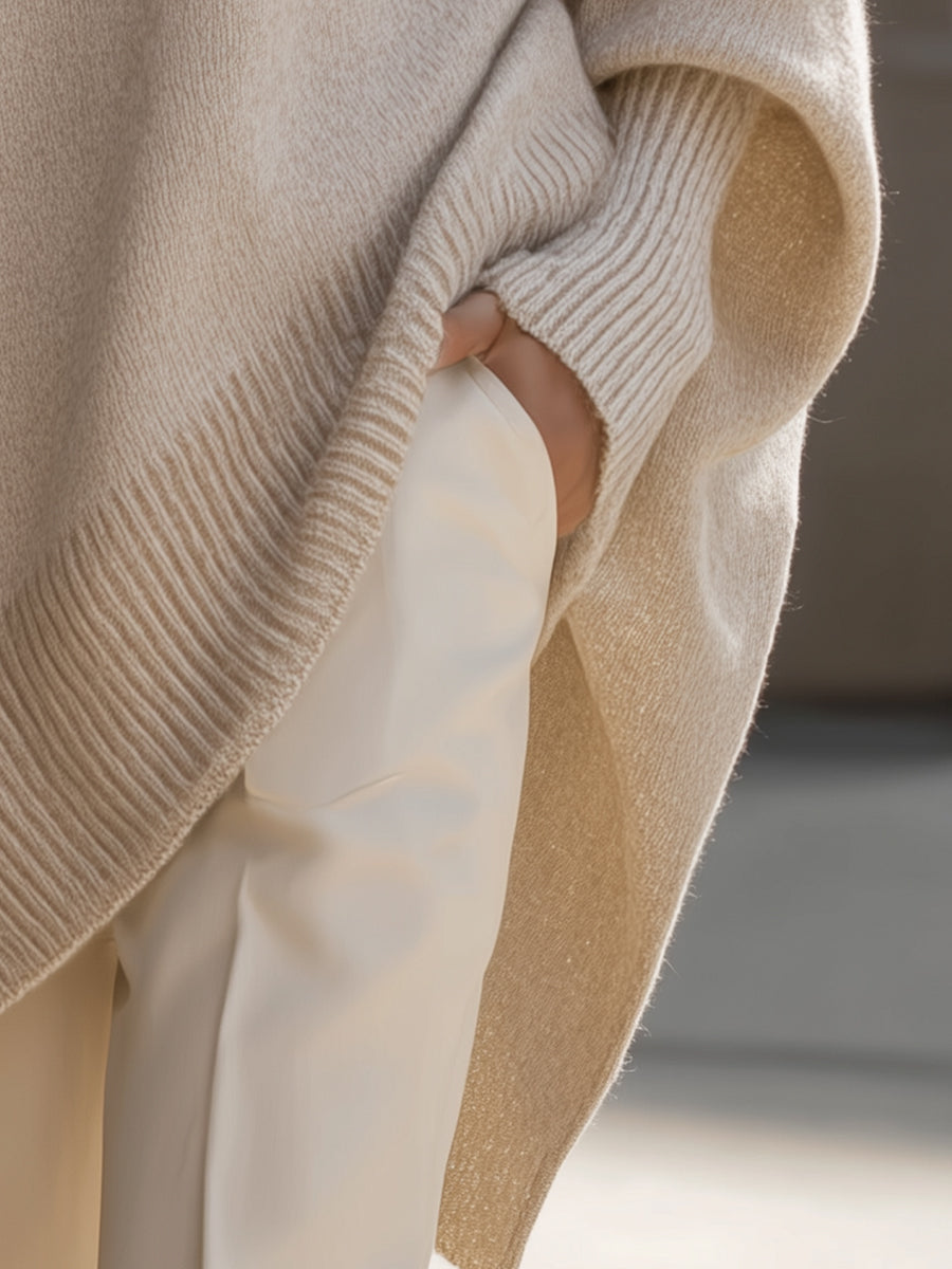 Mandy | Effortless Elegance Oversized Poncho