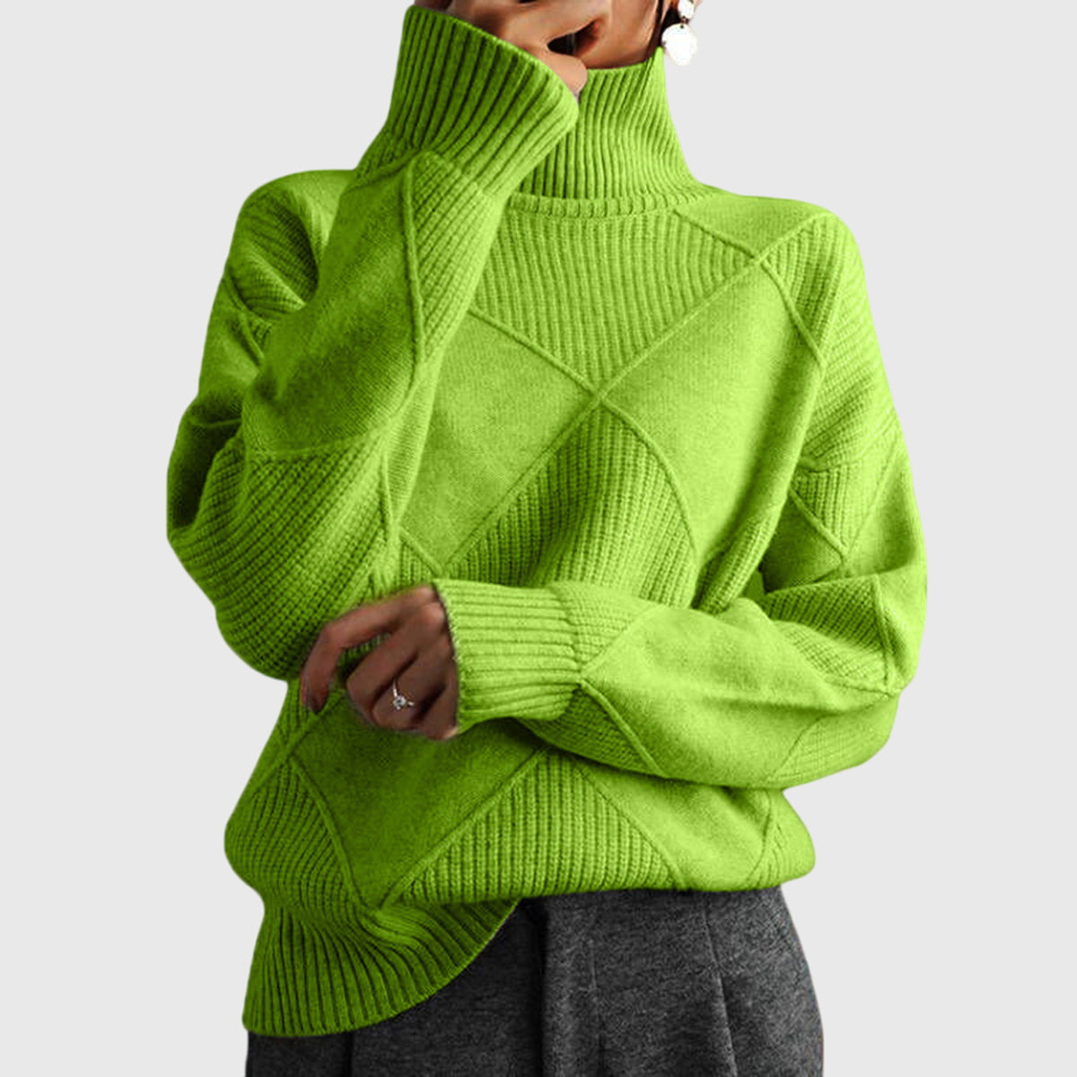 Angela | Turtleneck Sweater