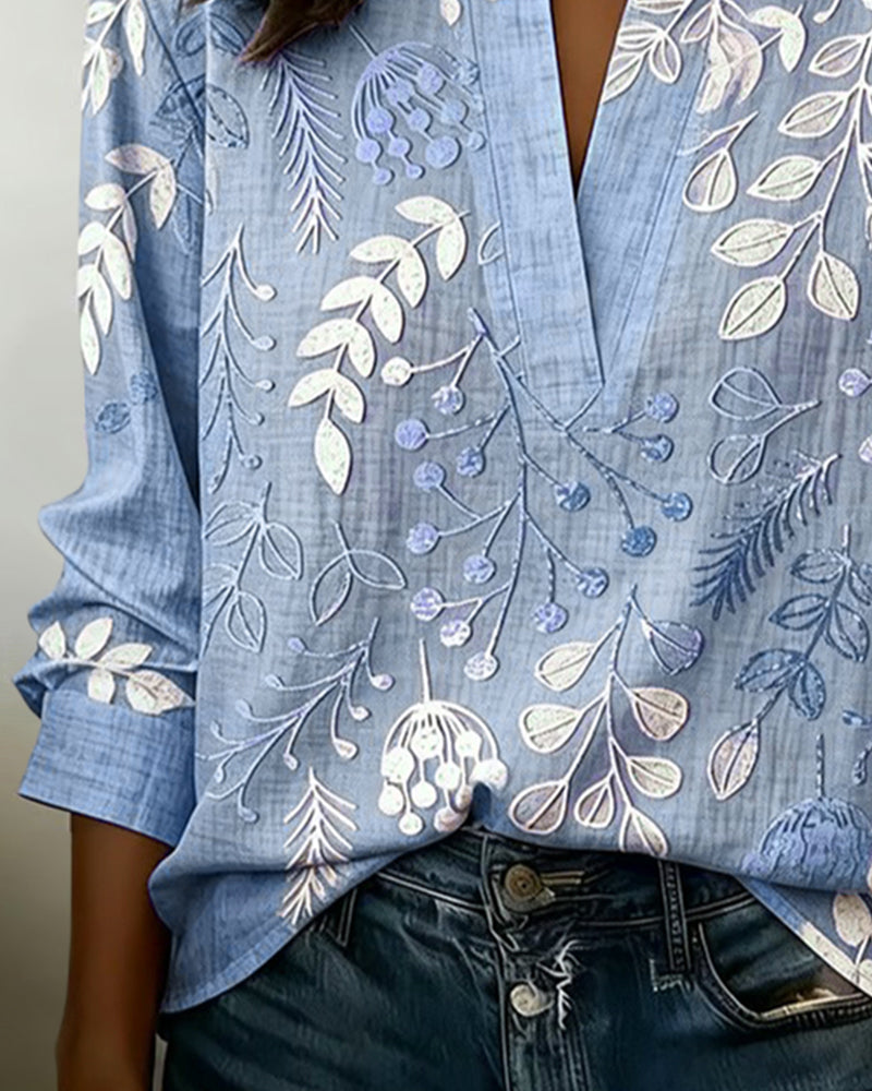 Lina | Floral Print Blouse