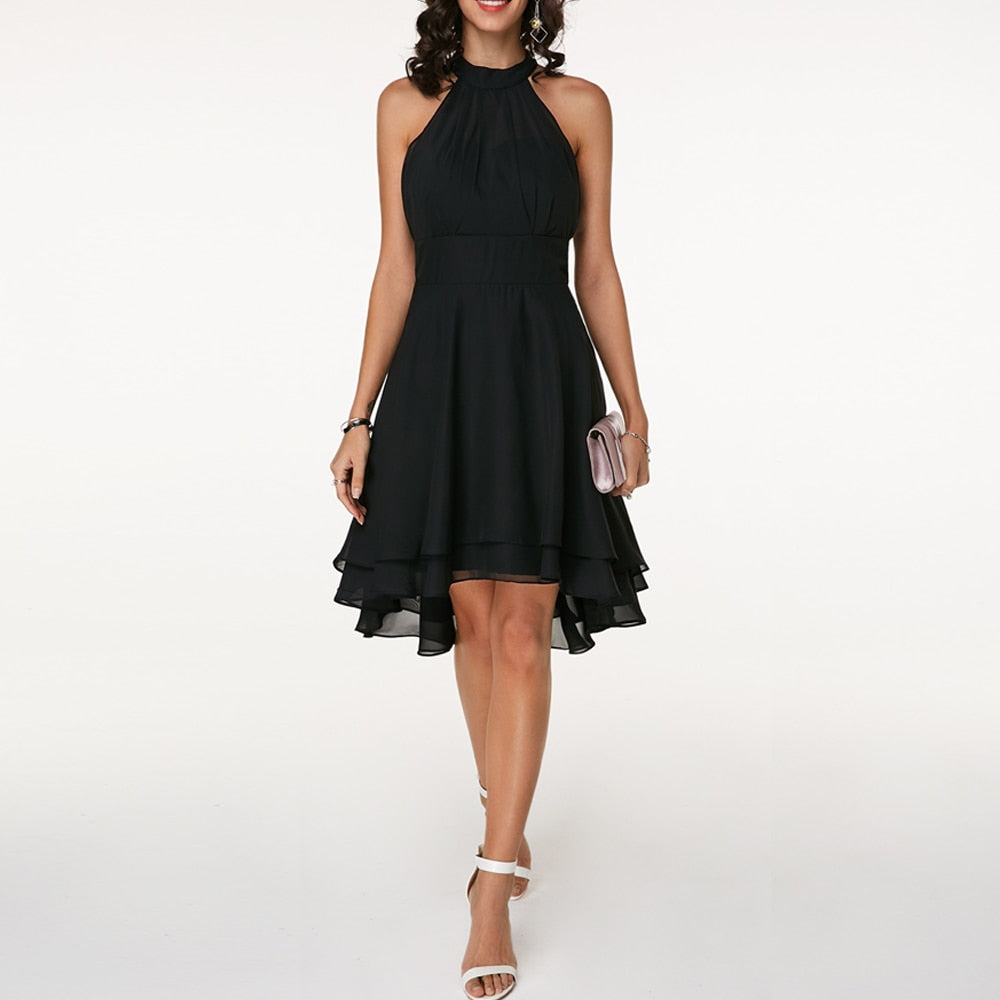 Amara | Elegant Ruffle Mini Dress