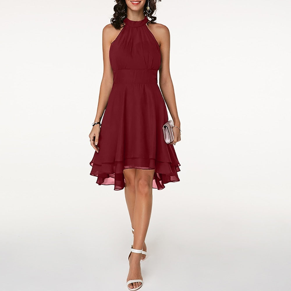 Amara | Elegant Ruffle Mini Dress