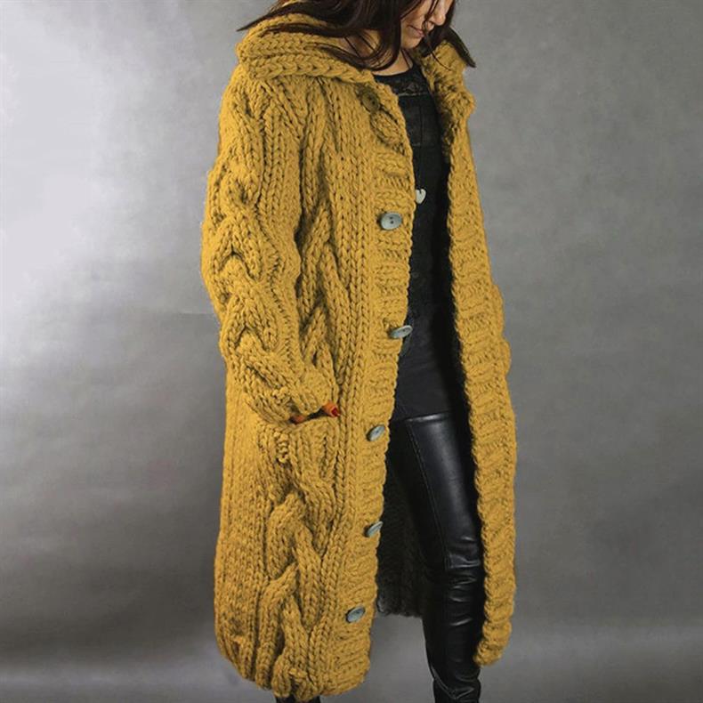 Karina | Elegant Cozy Coat With Tummy Coverage