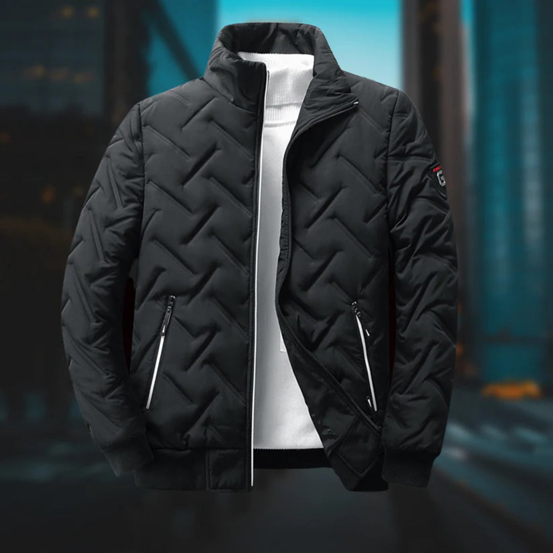 Dean | Quilted Zip Jacket