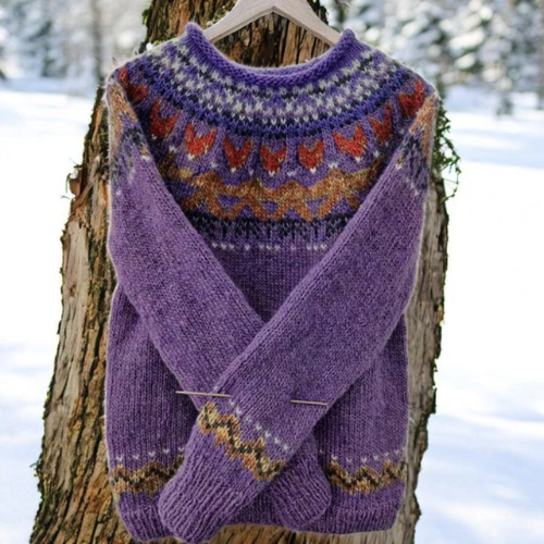 Mira | Woven Warm Sweater