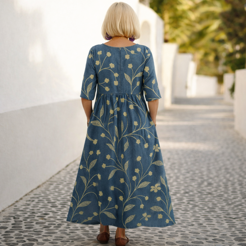 Luna | Midi Dress - Effortless Comfort