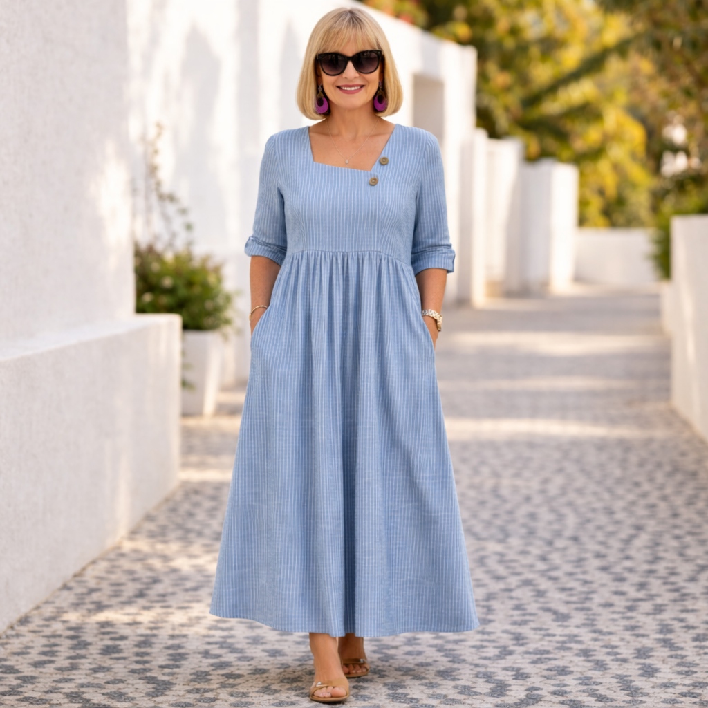 Cleo | Elegant Midi Dress