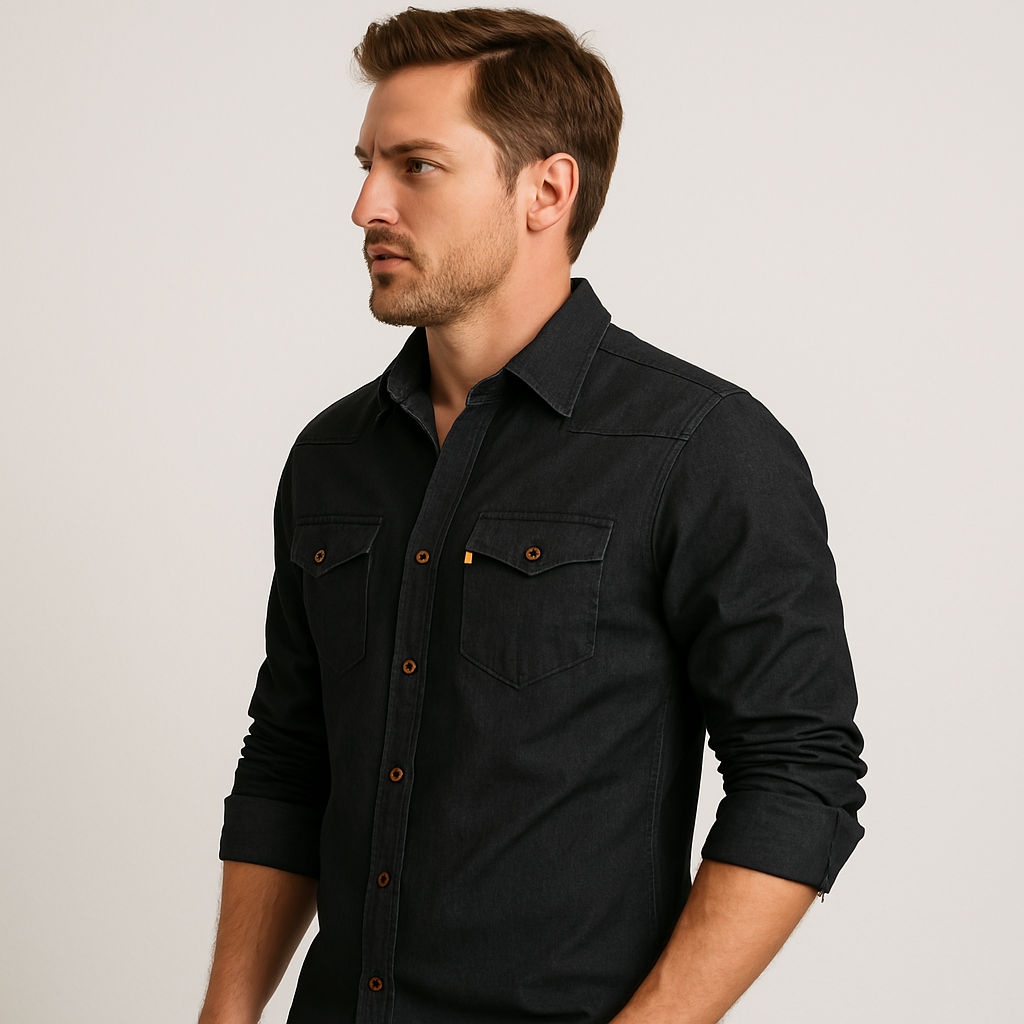 Casper | Tailored Denim Shirt