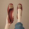 Cecil | Orchard Leather Flats
