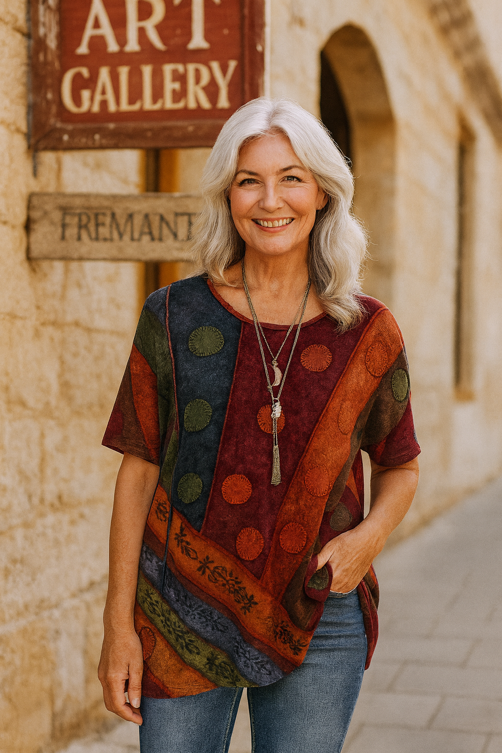 Clara | Artistic Top – Flows Gently, Flatters Beautifully