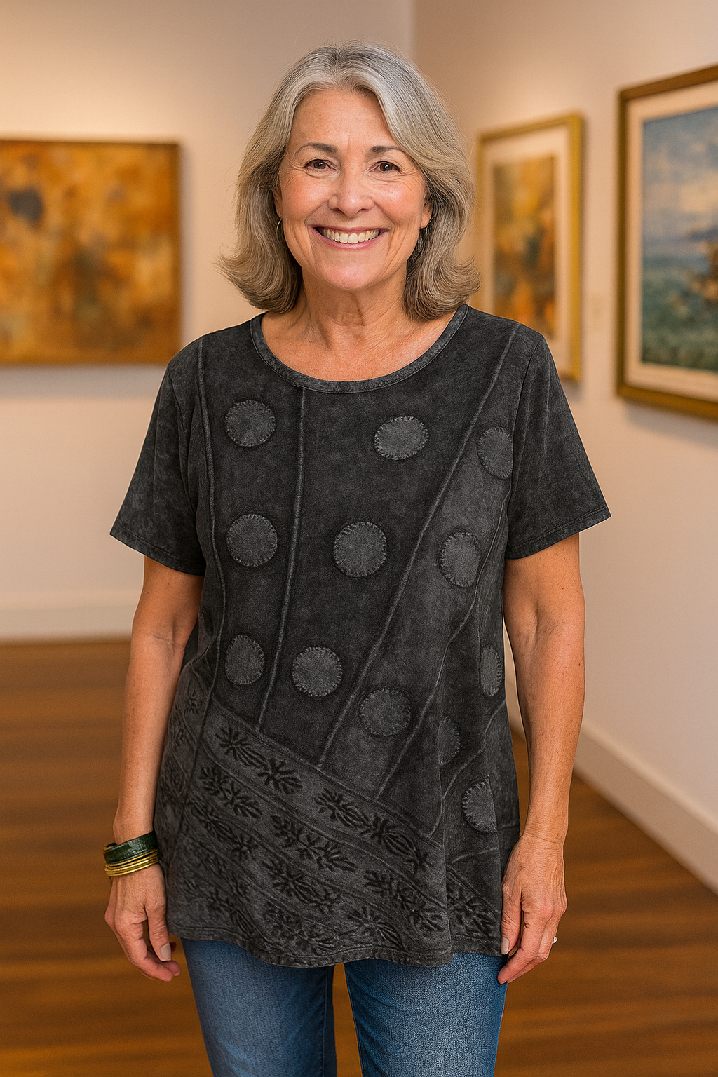 Clara | Artistic Top – Flows Gently, Flatters Beautifully