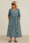 Luna | Midi Dress - Effortless Comfort