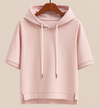 Alison | Casual Short Sleeve Hoodie