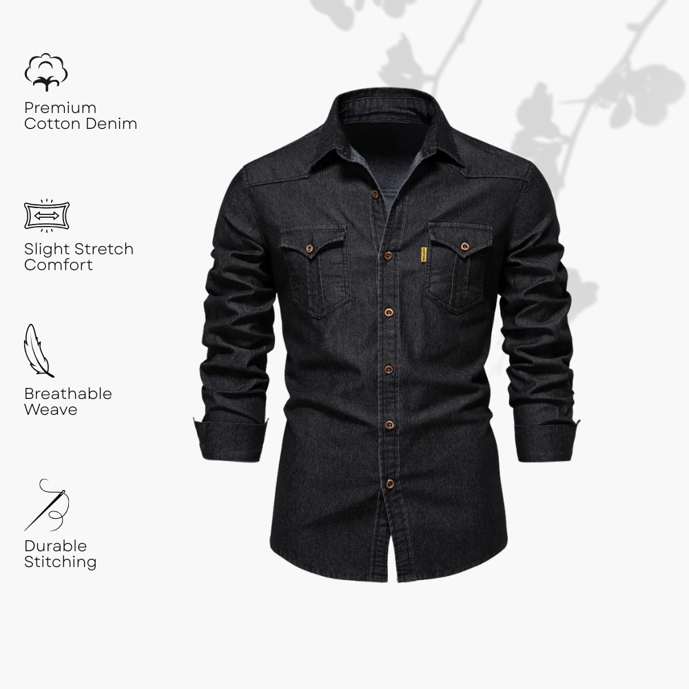 Casper | Tailored Denim Shirt