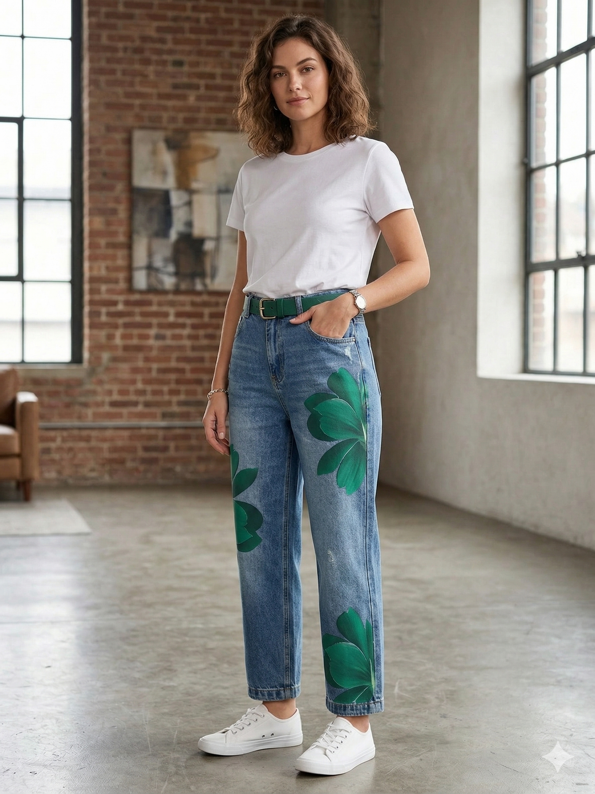 Wilma | Printed Elegant Floral Pants