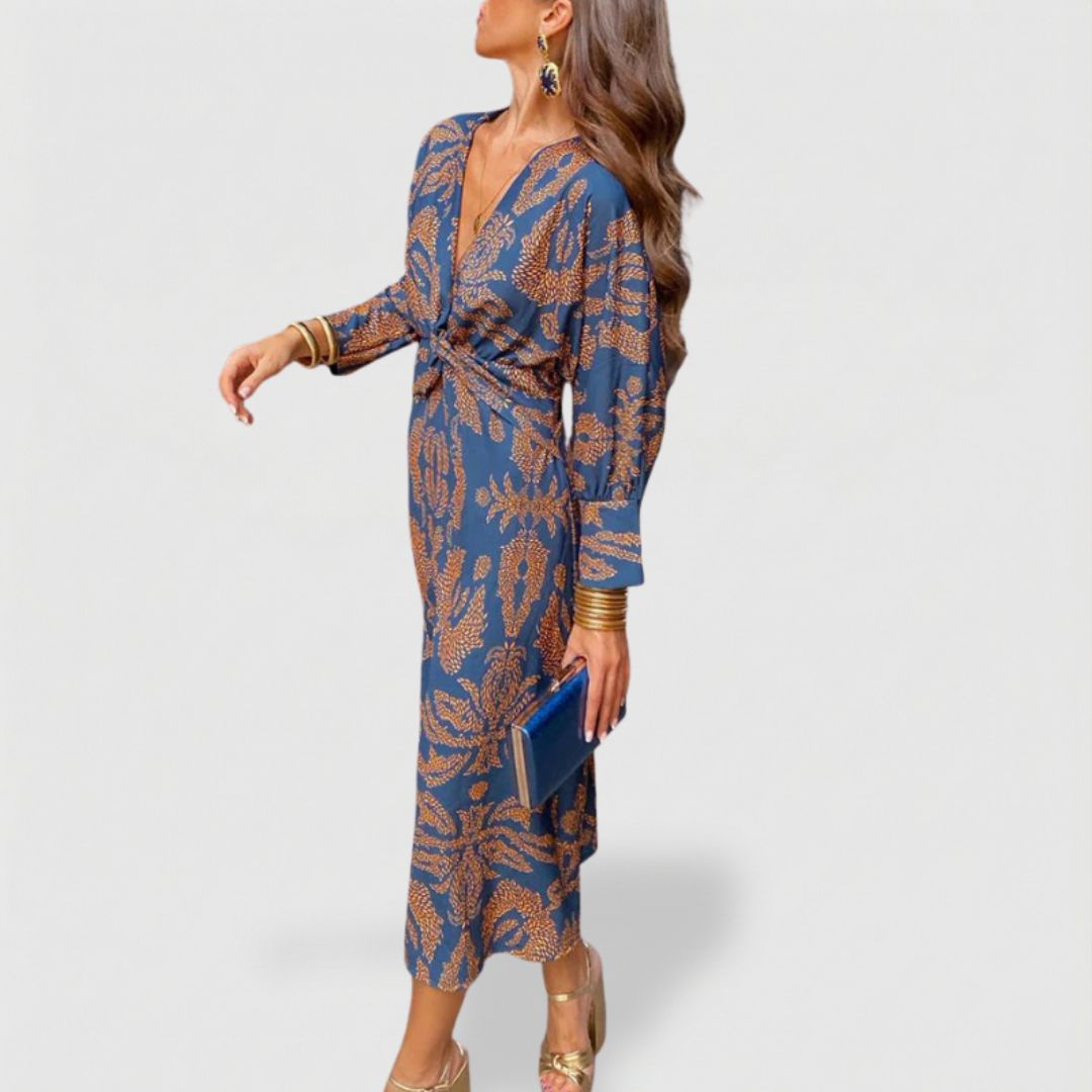 Audrey | Wedding Guest A-Line Maxi Dress