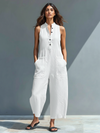 Liezel | Elegant Sleeveless Jumpsuit