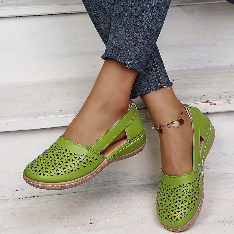 Dina | Orthopedic Closed-Toe Wedge Sandals