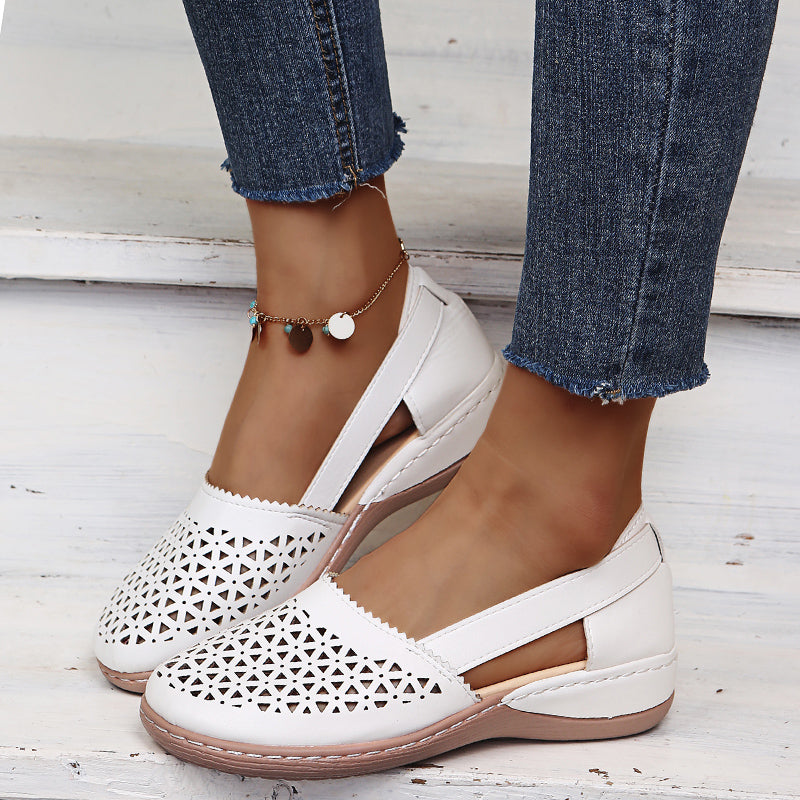 Dina | Orthopedic Closed-Toe Wedge Sandals