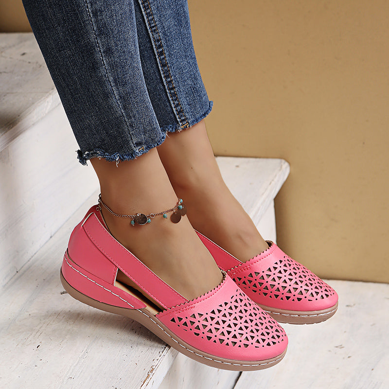 Dina | Orthopedic Closed-Toe Wedge Sandals