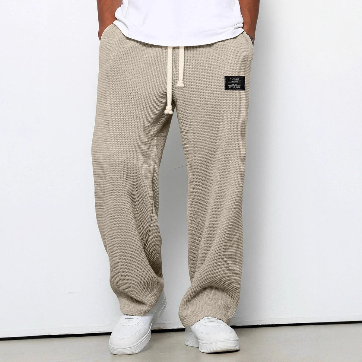 Samuel | Wide Leg Pants with Adjustable Waist
