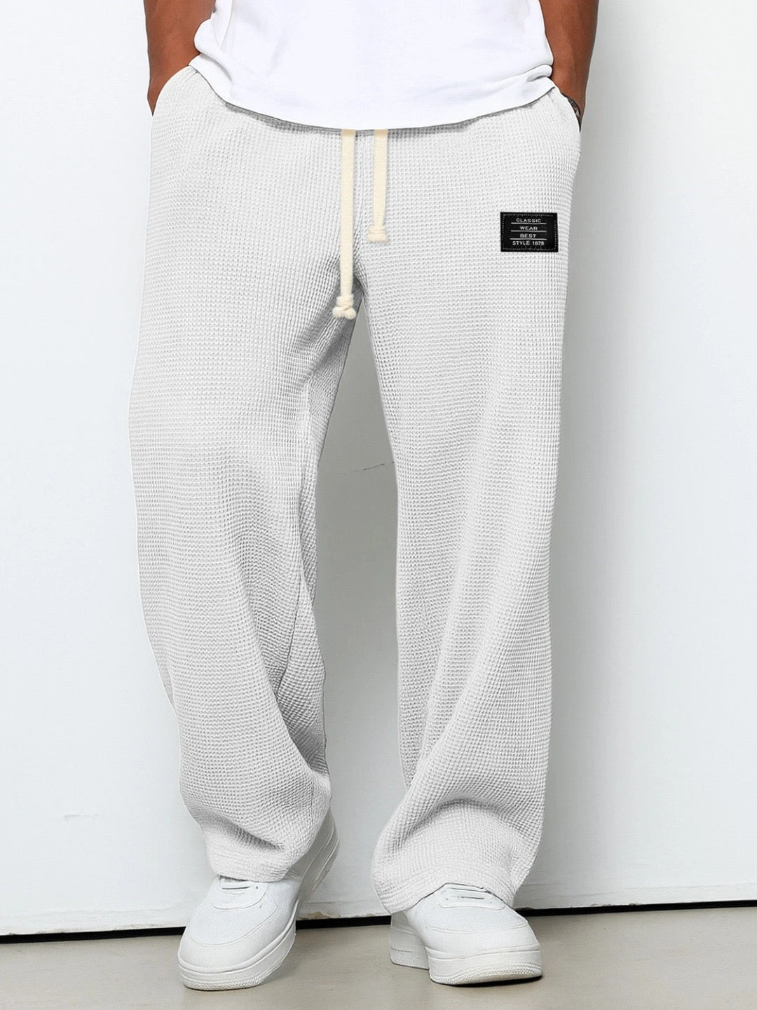 Samuel | Wide Leg Pants with Adjustable Waist