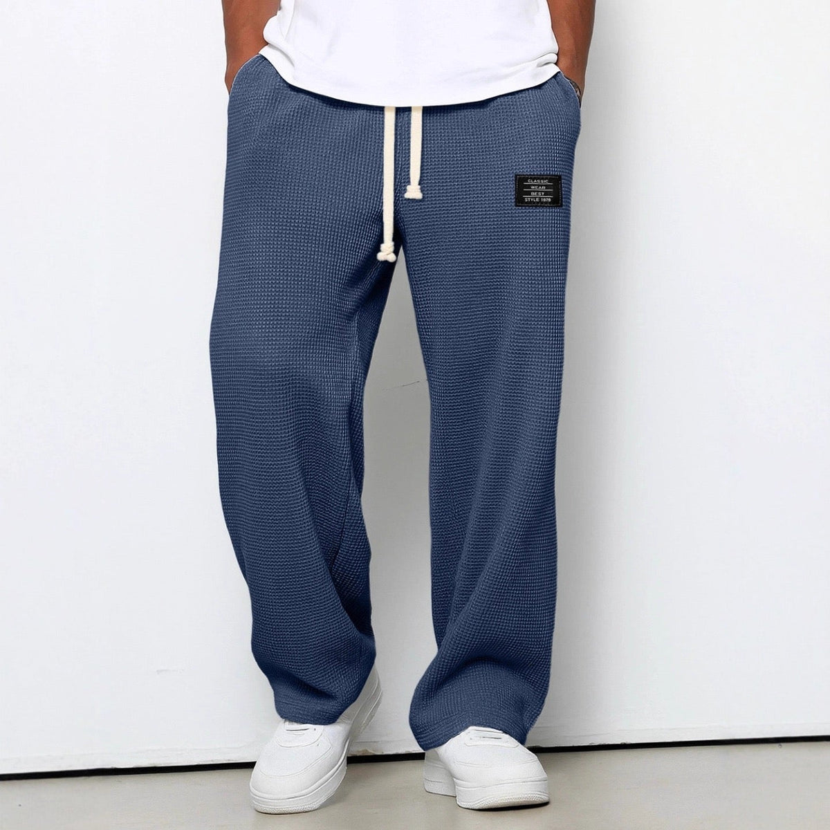 Samuel | Wide Leg Pants with Adjustable Waist