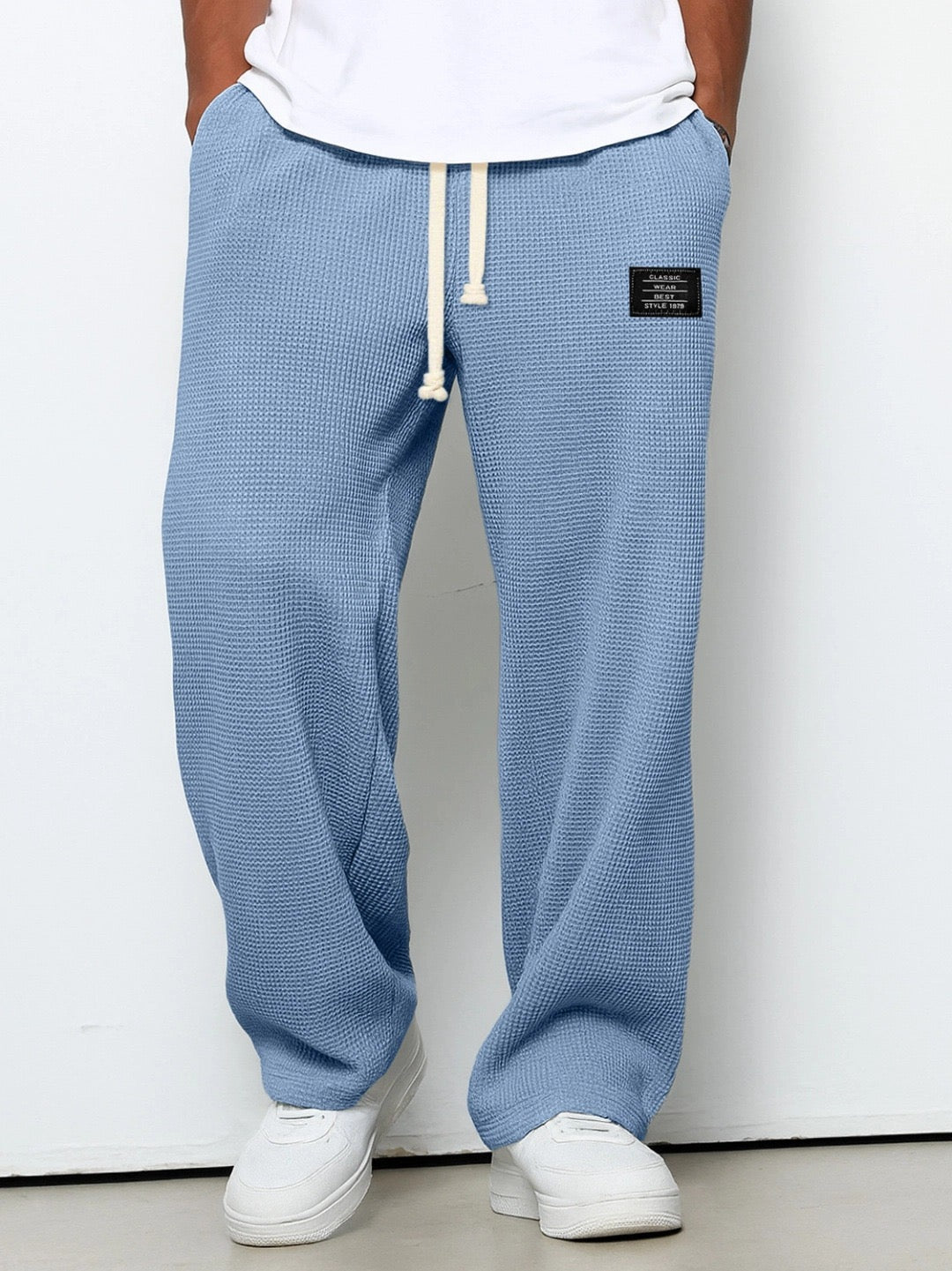Samuel | Wide Leg Pants with Adjustable Waist