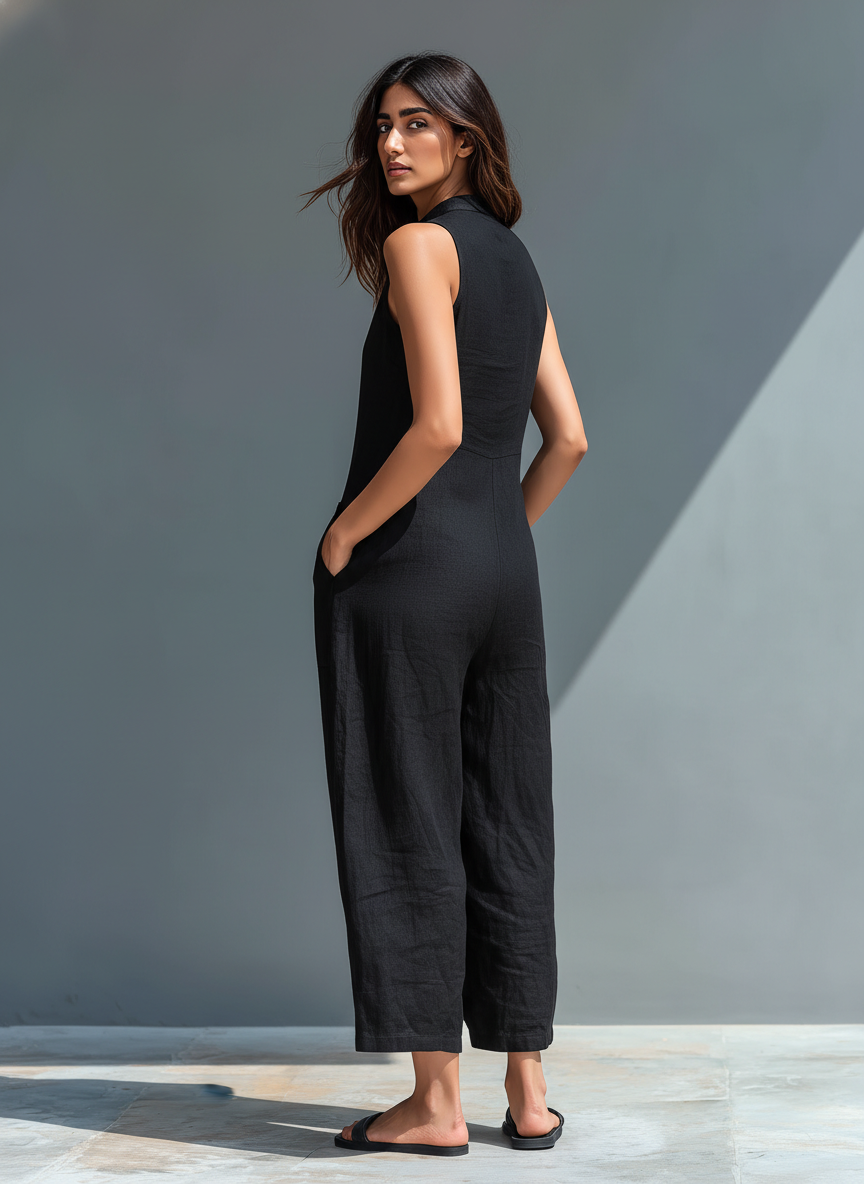 Liezel | Elegant Sleeveless Jumpsuit