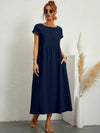 Gabrielle™ | Flowing Midi Dress with Timeless Elegance
