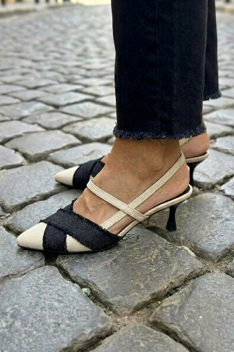 Shelo | Open-toe Ballet Flats for Transitional Weather