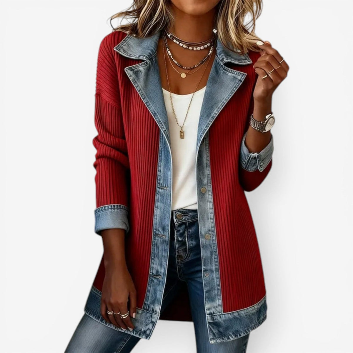 Sylvia | Elegant Knit Jacket