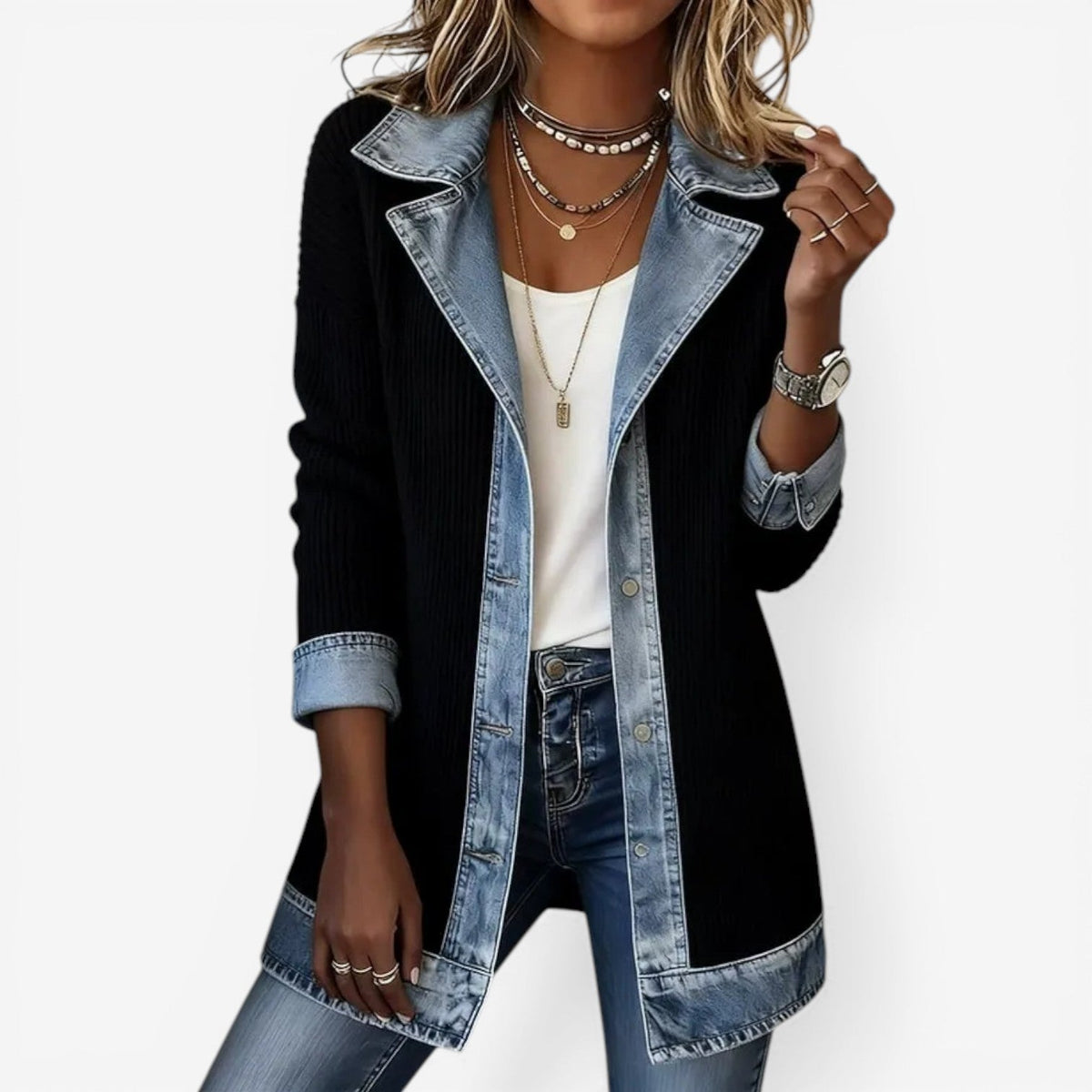 Sylvia | Elegant Knit Jacket