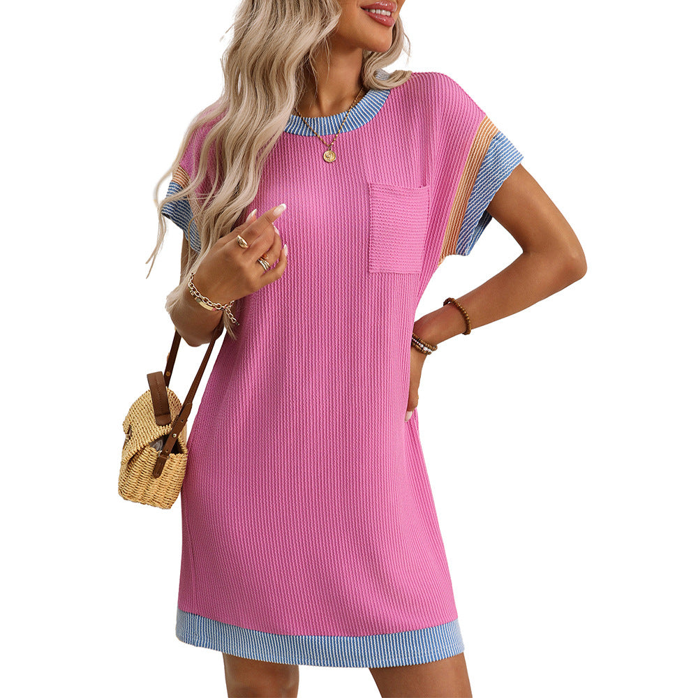 Diane | Comfy Lightweight Ribbed Summer Dress