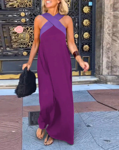 Deni | Dress with Crossed Cut