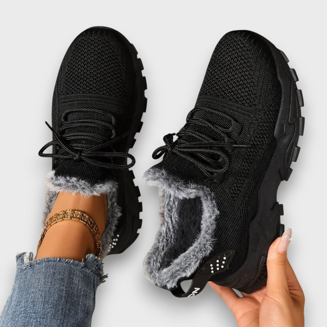 Betty | Comfortable Lace-Up Winter Sneakers
