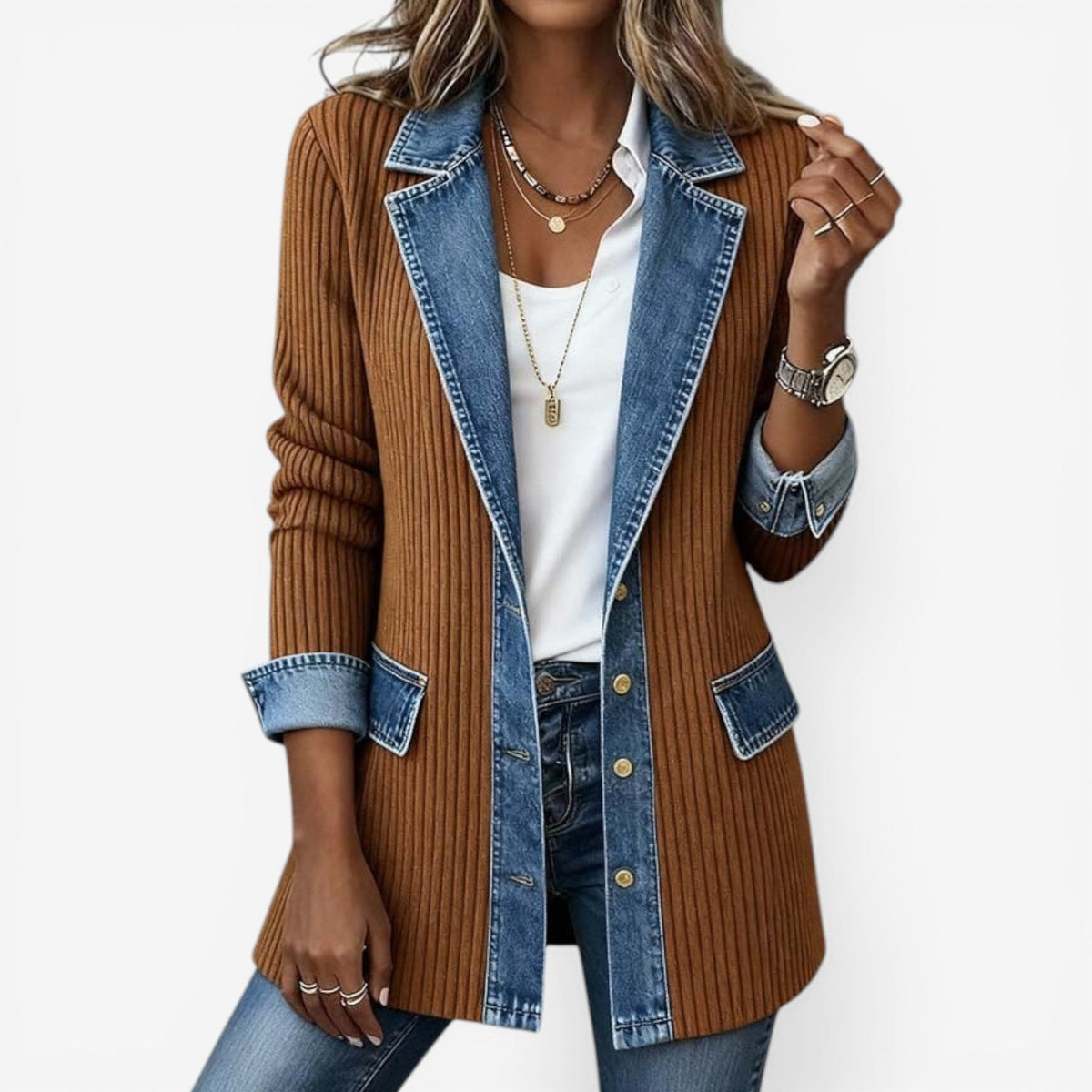 Sylvia | Elegant Knit Jacket