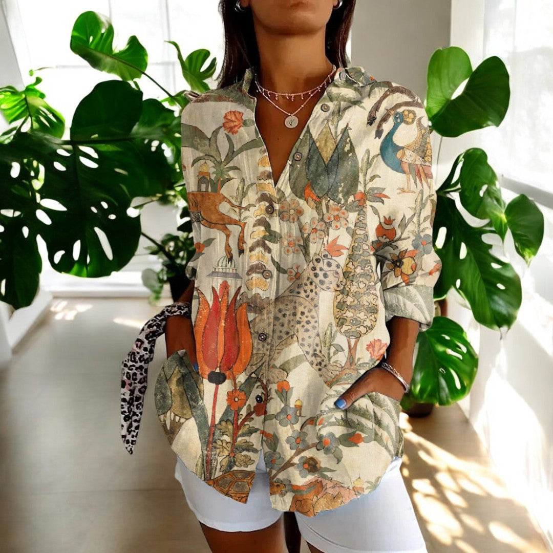 Carla | Stylish Button-Down Shirt