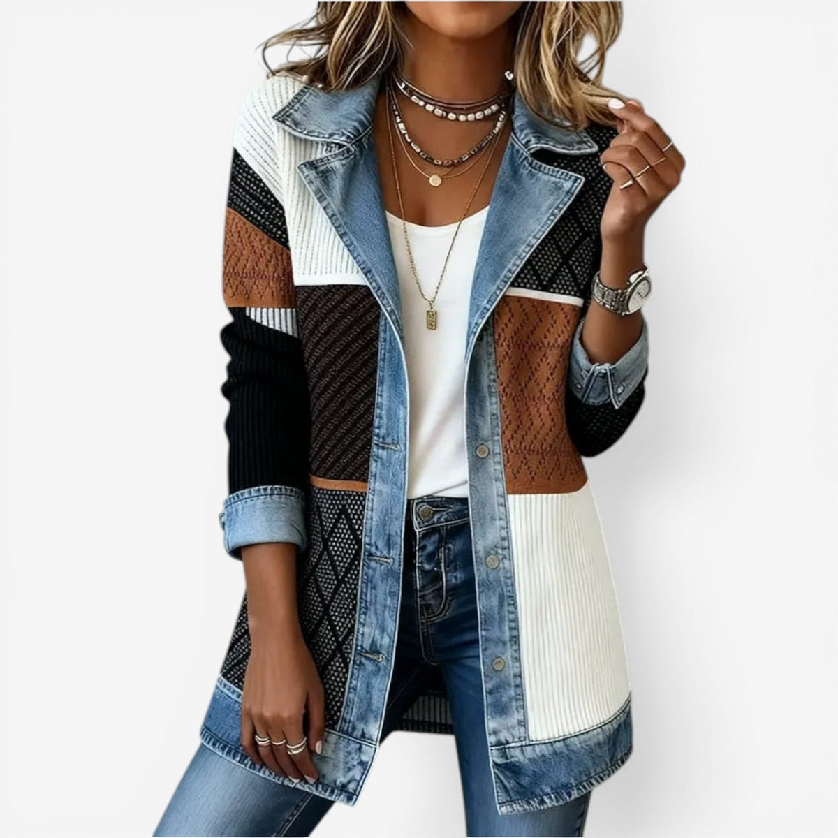 Sylvia | Elegant Knit Jacket