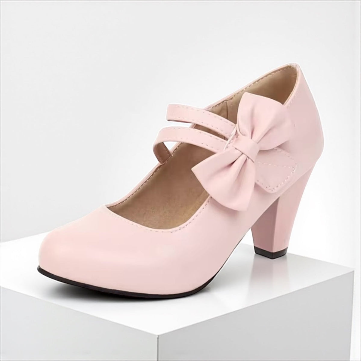 Bella | Elegant Bow-detail Occasion Heels