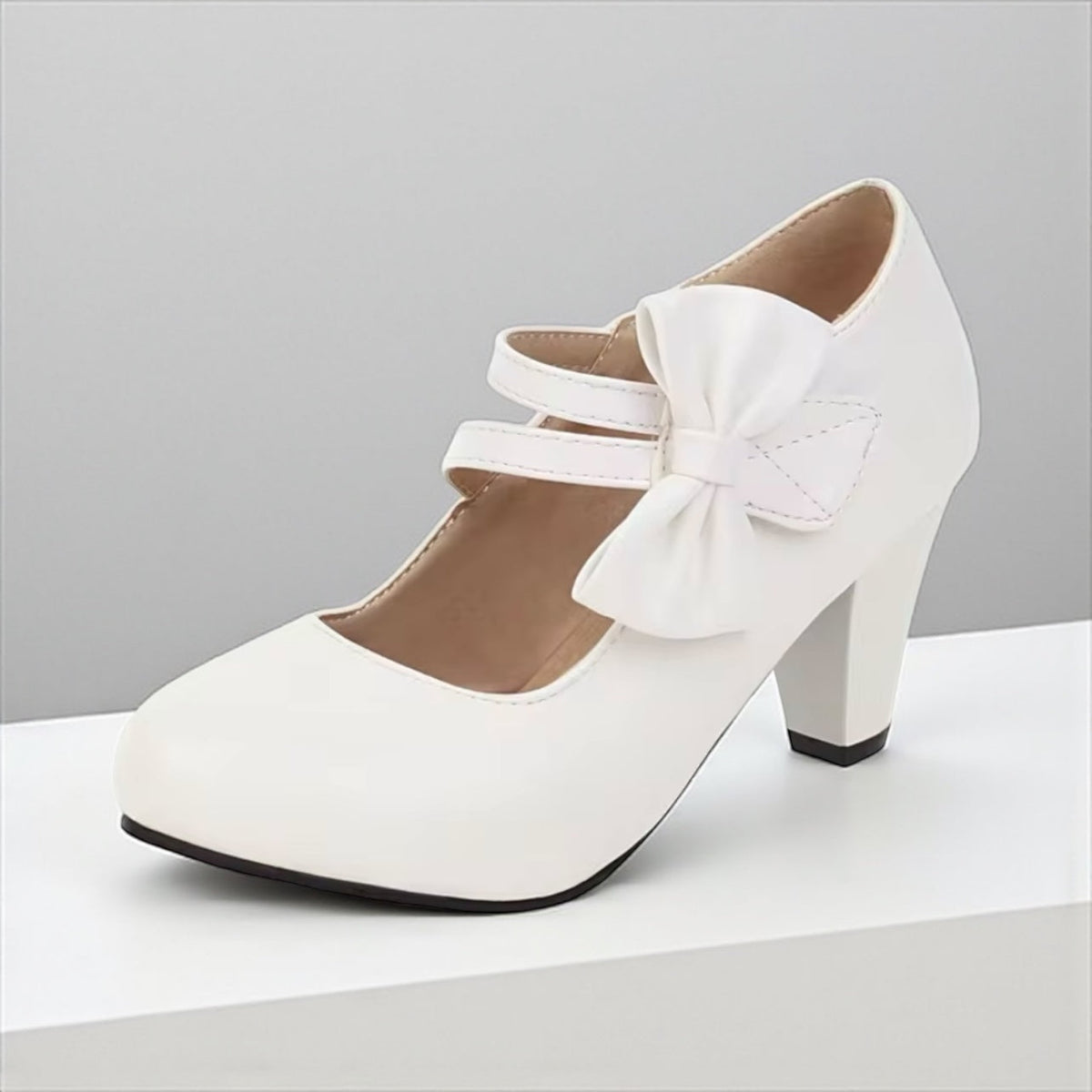 Bella | Elegant Bow-detail Occasion Heels