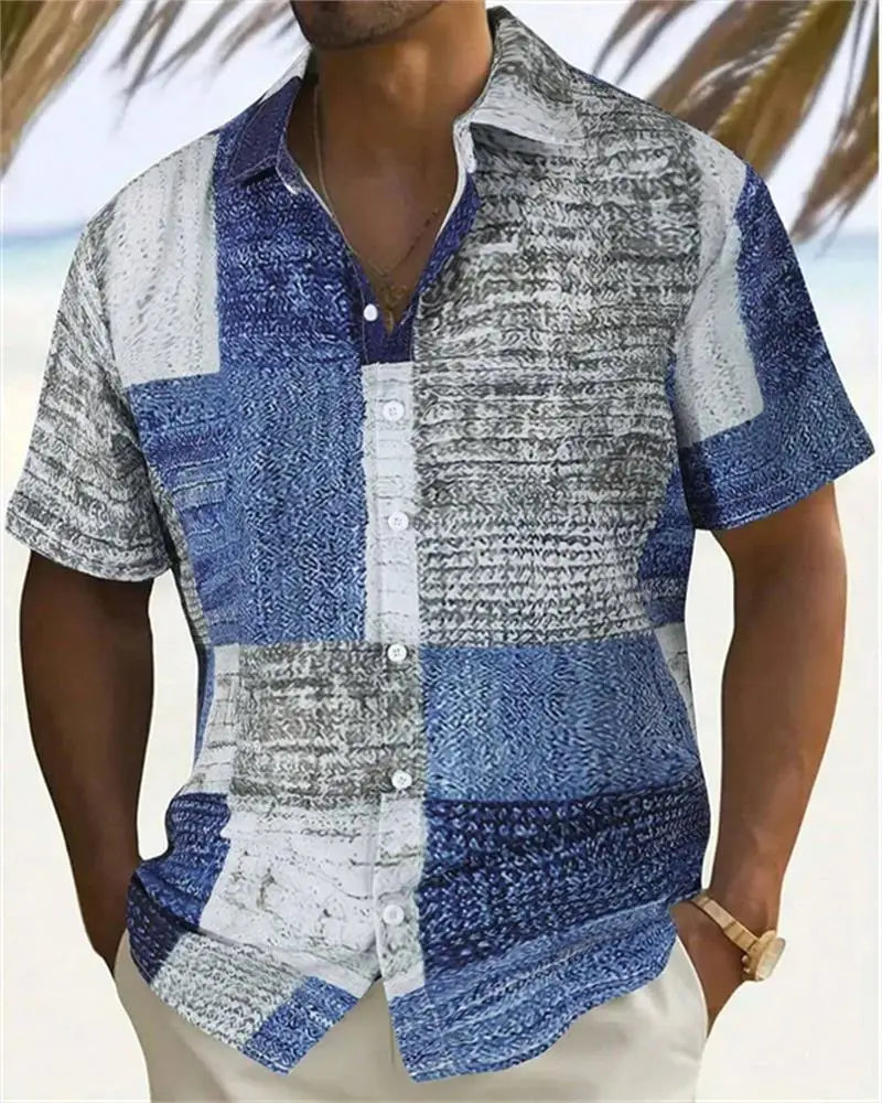 Simon | Vintage Patchwork Shirt