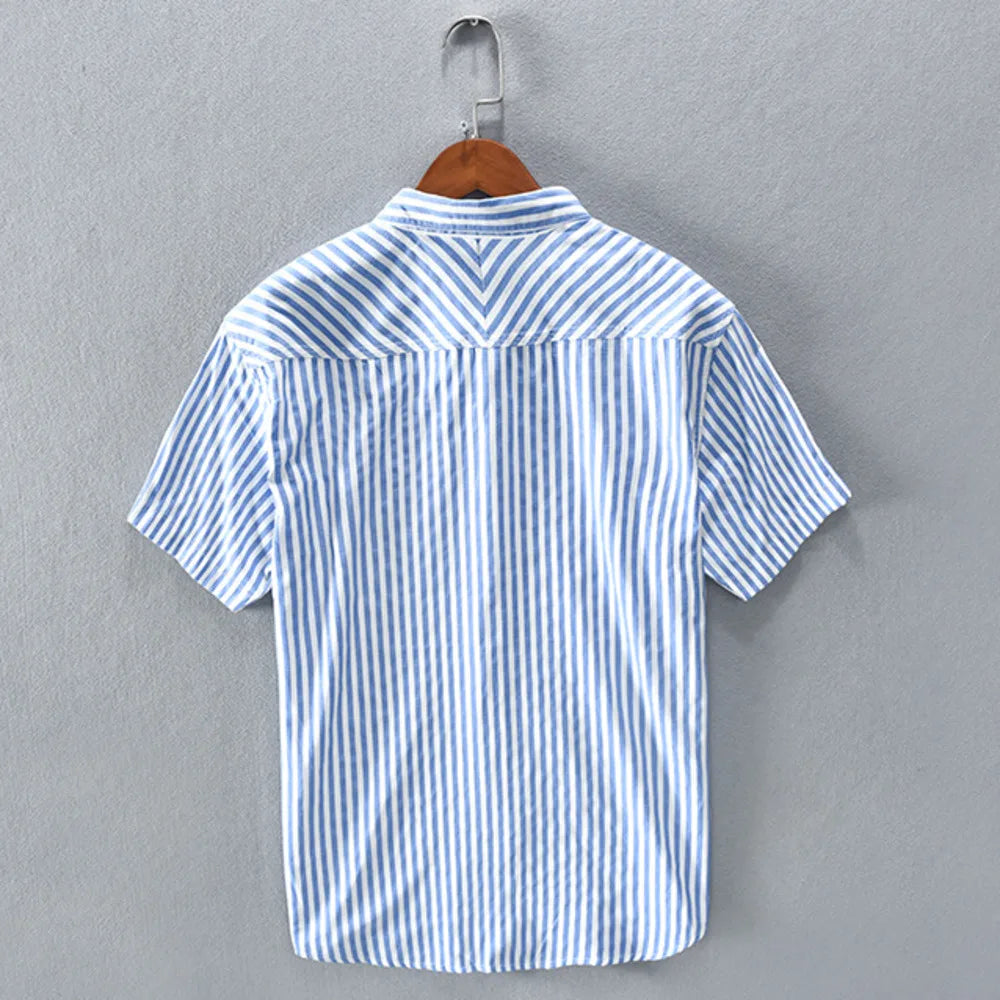 Cade | Casual Striped Shirt