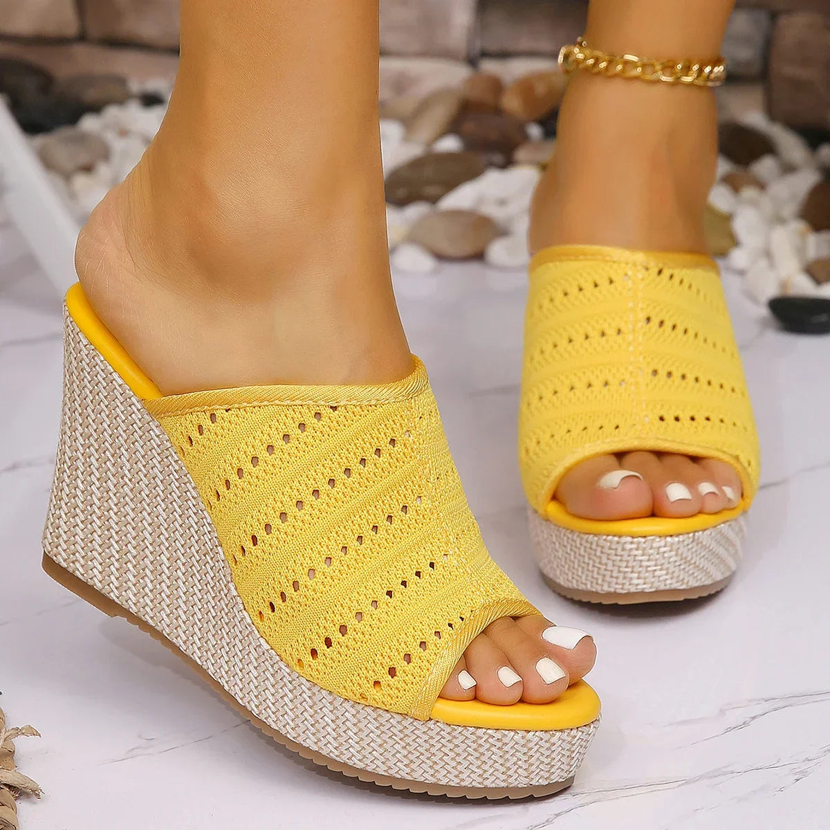 Sharon | Wedge Sandals
