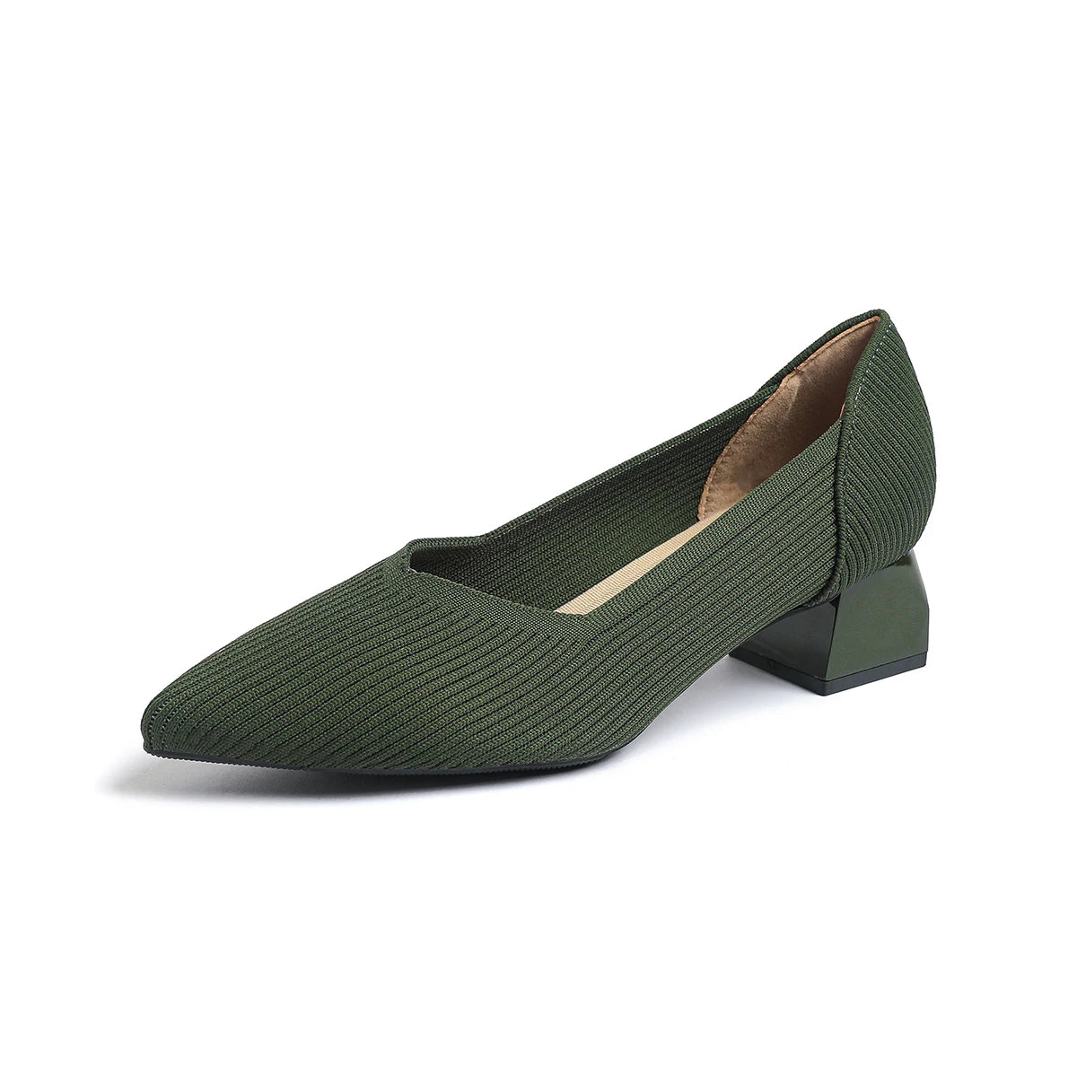 Betsy | Pointed Toe Block Heels